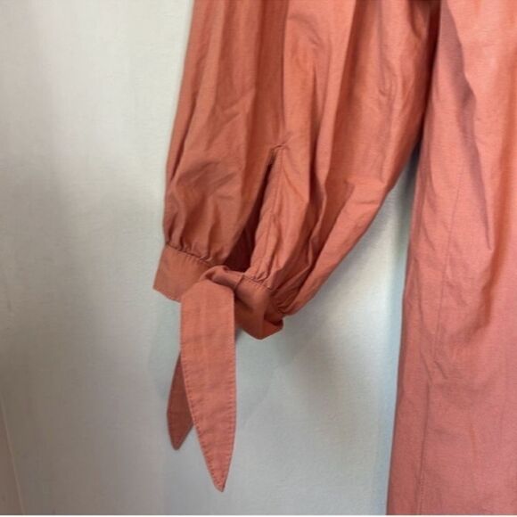 Abercrombie & Fitch Poplin Off The Shoulder Mini Dress Doen Rudy Jude - Picture 6 of 8